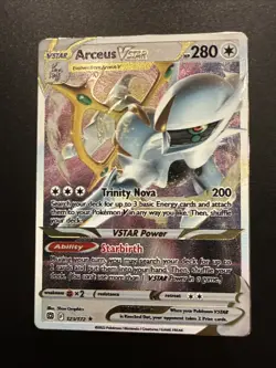 Arceus VSTAR - (Metal Card) 123/172 Miscellaneous Cards & Products Holo - Image 1