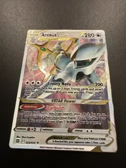 Arceus VSTAR - (Metal Card) 123/172 Miscellaneous Cards & Products Holo - Image 3