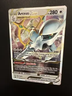 Arceus VSTAR - (Metal Card) 123/172 Miscellaneous Cards & Products Holo - Image 5