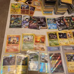 Huge Pokemon Collection Card Lot PSA CGC SLABS Vintage, 1st Editions, And Modern - Image 5