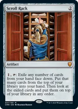 [1x] Scroll Rack Near Mint, English Commander Legends MTG Magic - Image 1