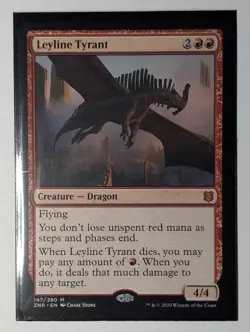 Leyline Tyrant - Zendikar Rising - #147/280 - Regular - Light Play - Image 1