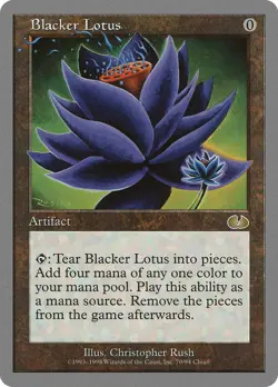 Blacker Lotus [Unglued] - Image 1