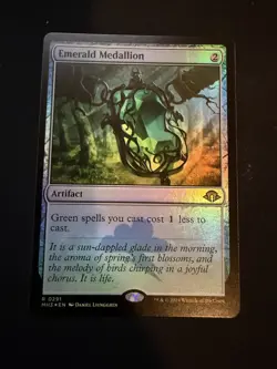 Emerald Medallion - FOIL - Modern Horizons 3 MH3 - MtG - NM - Image 1