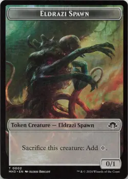 Eldrazi Spawn // Energy Reserve Double-Sided Token T Modern Horizons 3 2 // 36 - - Image 1