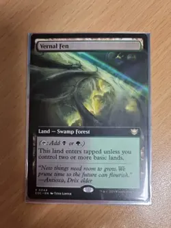 Vernal Fen (Extended Art) (EOC-044) - Commander: Edge of Eternities Near Mint - Image 1