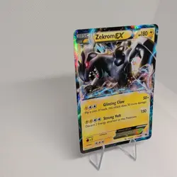 Pokemon Zekrom EX BW38 Black & White Holo Black Star Promo LP - Image 3