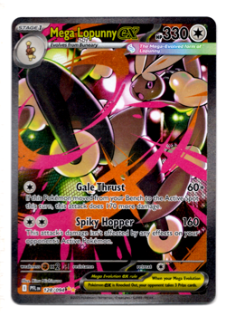 Mega Lopunny ex 128/094 Phantasmal Flames Special Illustration Rare Pokemon - Image 1