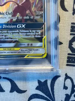 Pokemon Espeon & Deoxys GX Tag Team Power Coll. Full Art Promo SM240 PSA 10 - Image 3