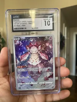 Diancie 2022 Pokemon VSTAR Universe 186/172 Art Rare Holo GRADED CGC 10 - Image 1