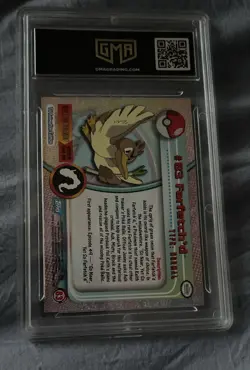 2000 Pokemon FARFETCH’D #83 [Non-Holo] Topps Blue Logo 1st Ed TV Animation GMA 7 - Image 2