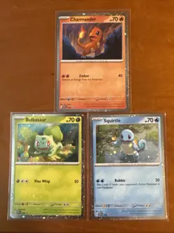 Pokemon 151 Poster Collection Promos SVP 046, SVP 047, SVP 048 Cosmos - Image 1