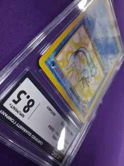 Pokemon Jungle 1st Edition Vaporeon 28/64 CGC Near MINT+ 8.5 - Image 5