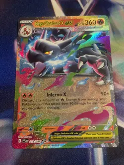 Pokemon TCG Mega Charizard X ex 013/094 Double Rare Phantasmal Flames NM/M - Image 1