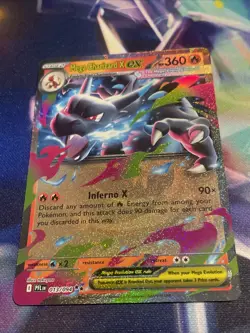 Pokemon TCG Mega Charizard X ex 013/094 Double Rare Phantasmal Flames NM/M - Image 2