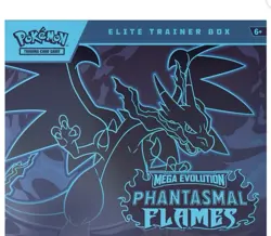 Pokemon TCG: Mega Evolution - Phantasmal Flames Elite Trainer Box ETB [PRESALE] - Image 3
