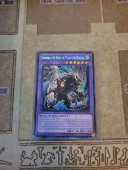 YUGIOH CHIMERA THE KING OF PHANTOM BEASTS MP24-EN095 PRISMATIC SECRET 1ST ED NM - Image 1