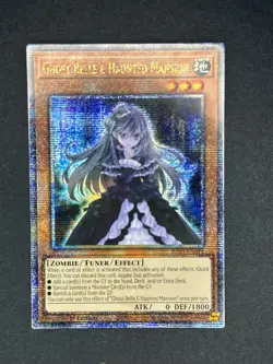 Yu-Gi-Oh! 2023 Ghost Belle & Haunted Mansion RA01-EN011 Quarter Century Rare NM - Image 1