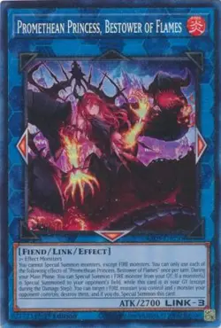 Yugioh! Promethean Princess, Bestower of Flames - RA03-EN050 - Prismatic Collect - Image 1
