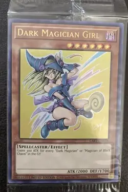 Yugioh Dark Magician Girl LART-EN019 Ultra Rare Lost Art Promo Sealed Tracked NM - Image 1