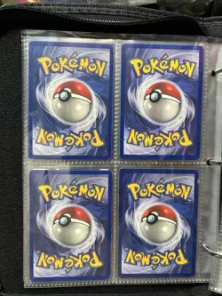 Vintage Pokemon Card Binder Collection Lot Base Set WOTC - Image 2