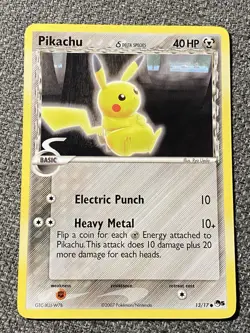 Pikachu Pop Series 5 13/17 Common Non-Holo Promo Card LP - Image 1