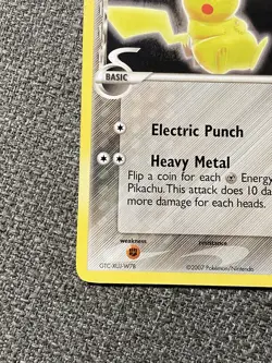 Pikachu Pop Series 5 13/17 Common Non-Holo Promo Card LP - Image 5