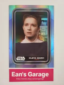 Topps 2023 Star Wars Andor Kleya Marki Rainbow Foil card #15 - Mint - Image 1