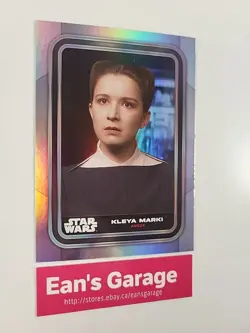 Topps 2023 Star Wars Andor Kleya Marki Rainbow Foil card #15 - Mint - Image 2
