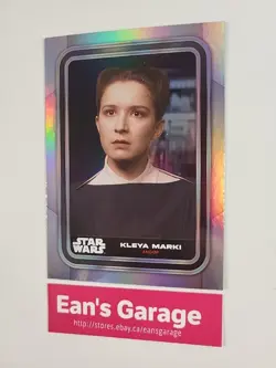 Topps 2023 Star Wars Andor Kleya Marki Rainbow Foil card #15 - Mint - Image 3