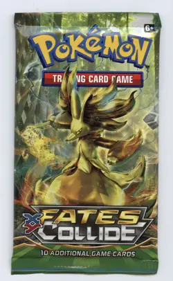 Pokemon TCG Fates Collide Booster Pack of 10 Cards - Factory Sealed - Brand New! - Image 1