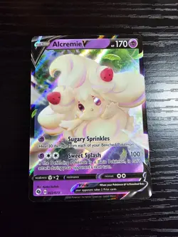 Alcremie V 022/073 Champions Path Ultra Rare Pokemon Card - NM - Image 1