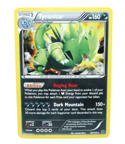 Tyranitar 56/124 Holo Rare Fates Collide 2016 - Pokemon Card TCG (LP) - Image 1