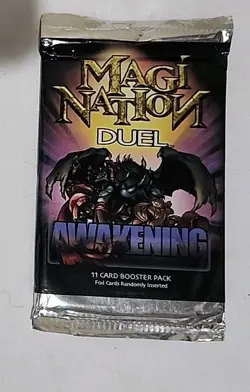 Magi Nation "Awakening" 11-Card 1st Edition Sealed Booster Pack X1 - Image 1