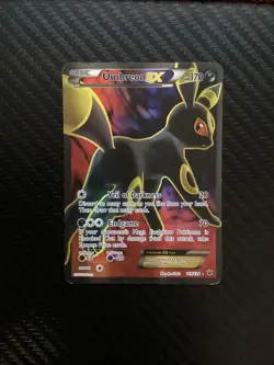Umbreon EX (Full Art) 119/124 Ultra Rare XY - Fates Collide Pokemon Card MP - Image 1