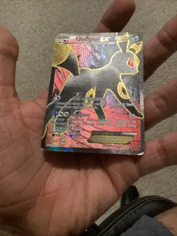 Umbreon EX (Full Art) 119/124 Ultra Rare XY - Fates Collide Pokemon Card MP - Image 3