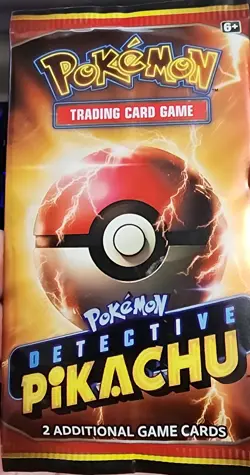 Pokemon Detective Pikachu Movie 2-Card Booster Pack - Image 1