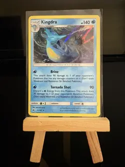 KINGDRA - 31/147 SM - Burning Shadows - Holo Rare - Pokemon TCG Card. - Image 1