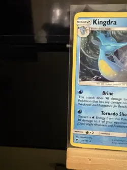 KINGDRA - 31/147 SM - Burning Shadows - Holo Rare - Pokemon TCG Card. - Image 2