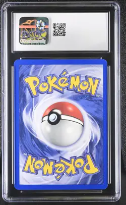CGC 10 GEM MINT Giovanni's Persian Gym Challenge 8/132 Holo SWIRL Pokemon Card - Image 2