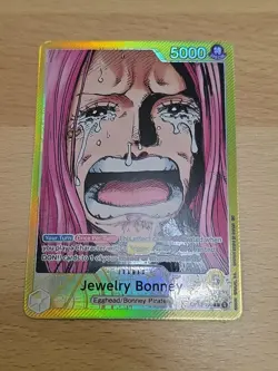 One Piece TCG OP13-079 Jewelry Bonney Alt Art Leader AA Card Game CCG English - Image 1