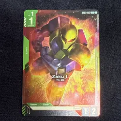 Zaku I ST03-007 C+ - Starter Deck 03: Zeon's Rush ST Gundam TCG Card Game - Image 1