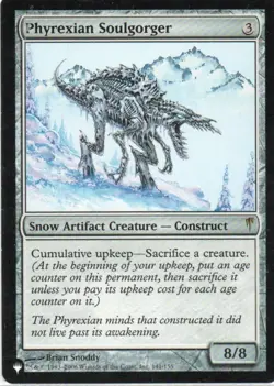 MTG: The List Reprints: Phyrexian Soulgorger: Lightly Played Condition - Image 1