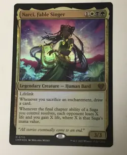 Narci, Fable Singer Commander Masters Foil - Image 1