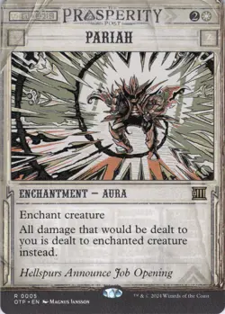 MTG Pariah (5) | NM | Outlaws of Thunder Junction: Breaking News {OTP} - Image 1