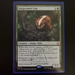 Badgermole Cub #0167 NM - MTG ATLA - Image 1