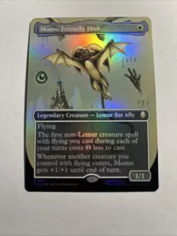 Momo, Friendly Flier Borderless Avatar: The Last Airbender Foil + Bonus Rare!!! - Image 1