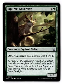 Squirrel Sovereign 240 Commander: Bloomburrow NM - Image 1