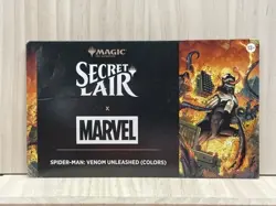 Magic the Gathering MTG Secret Lair x Spider-Man Venom Unleashed Colors Non-Foil - Image 1