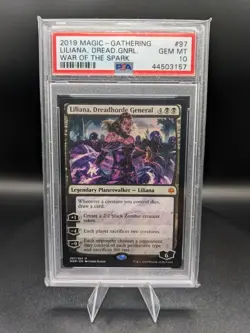 2019 Magic The Gathering Liliana, Dreadhorde General PSA 10 - Image 1